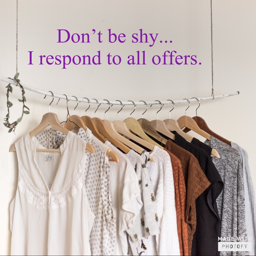 Go Ahead and Make An Offer! You know you like it.